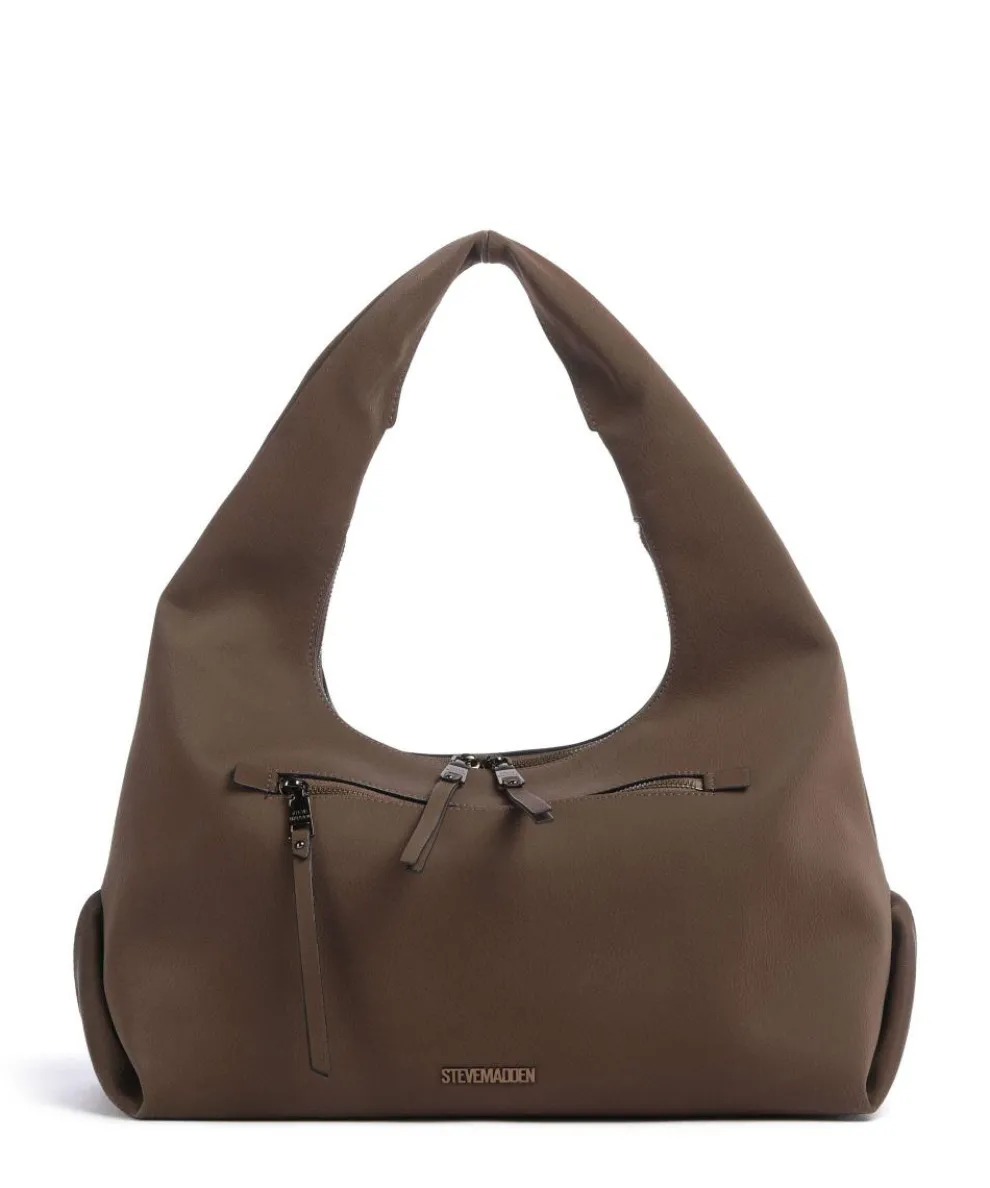 BIVA-V Beuteltasche Lederimitat mud