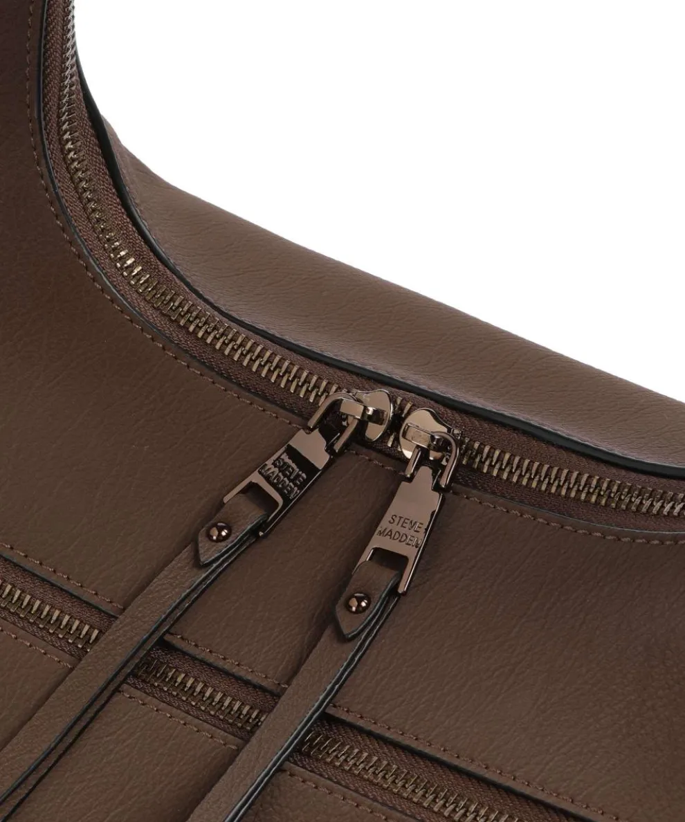 BIVA-V Beuteltasche Lederimitat mud