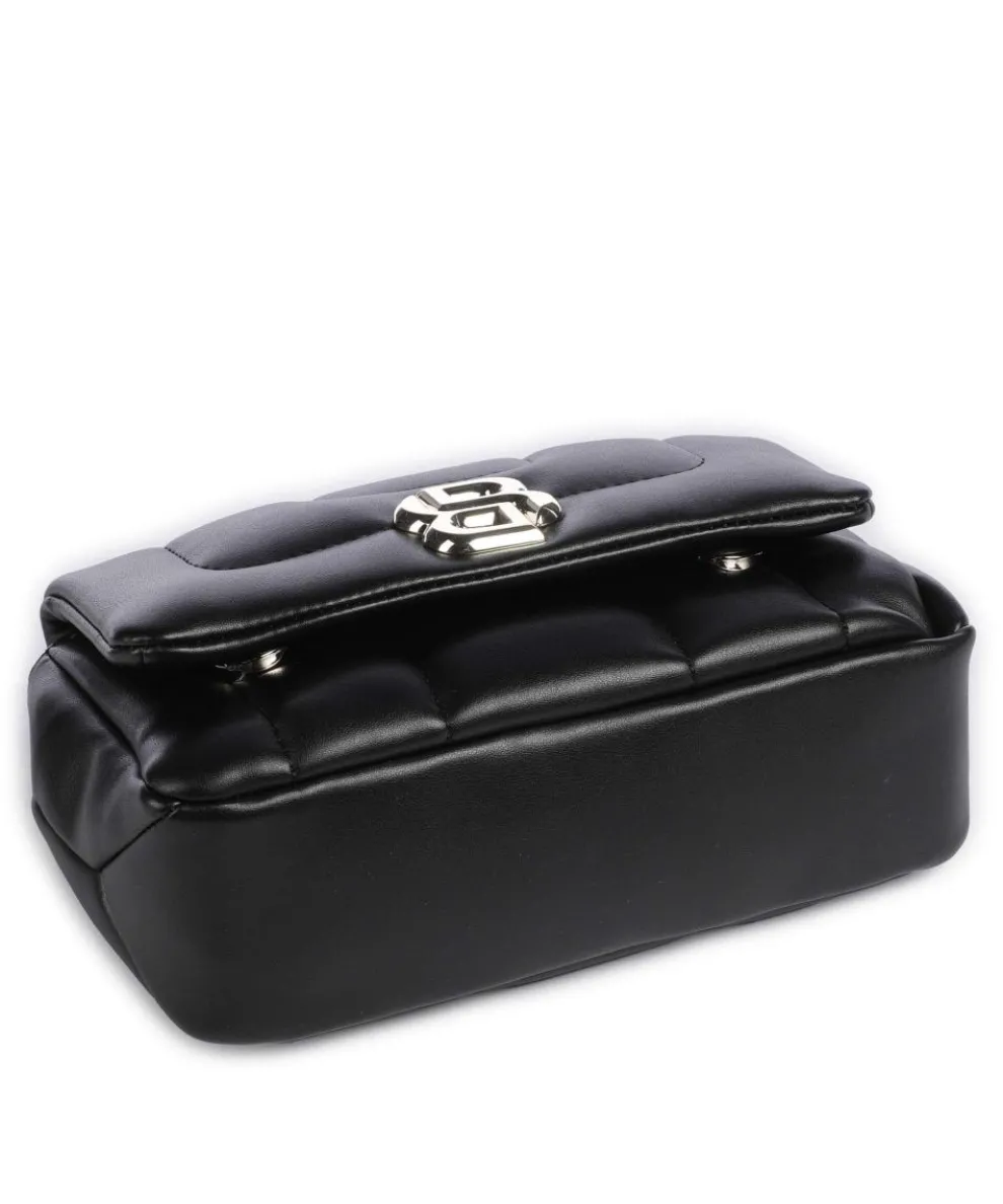 B Icon S Schultertasche Lederimitat schwarz