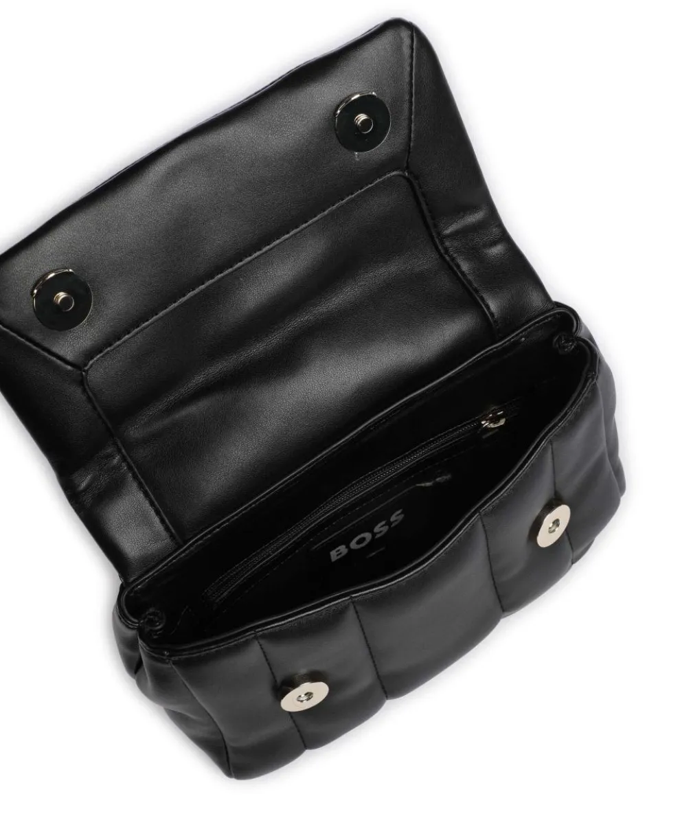 B Icon S Schultertasche Lederimitat schwarz