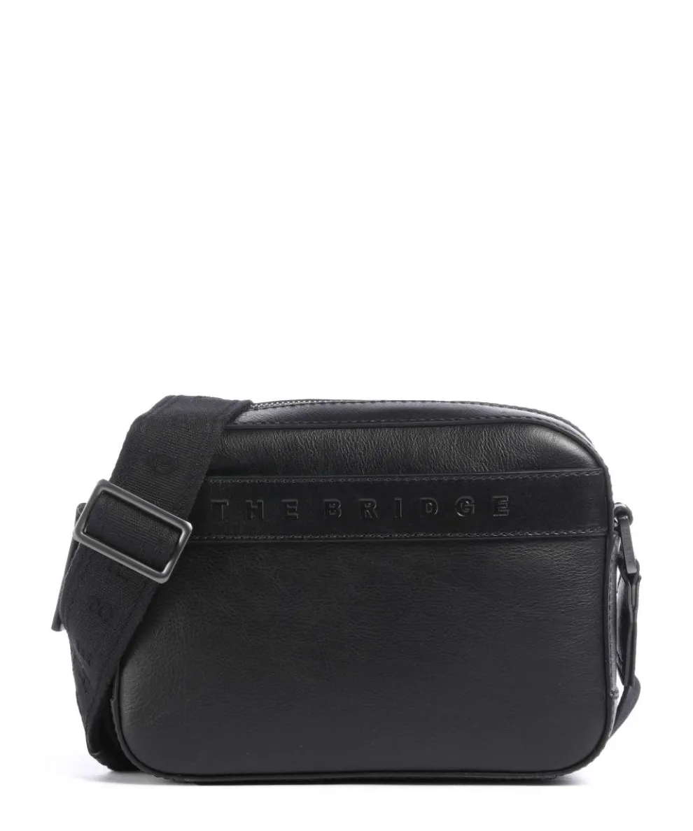 Giacomo Umhängetasche genarbtes Rindsleder schwarz