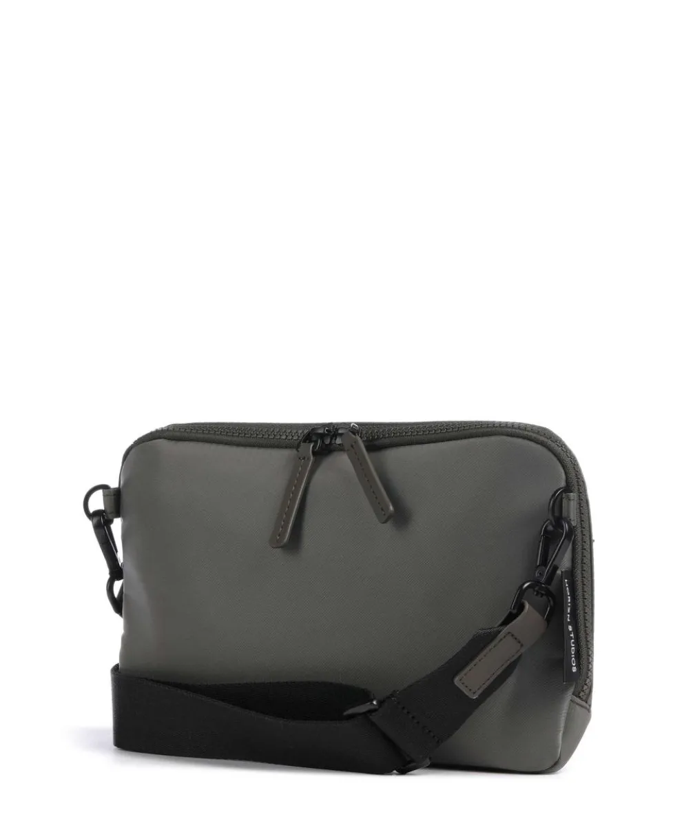 Gion Umhängetasche recyceltes Nylon olivgrün