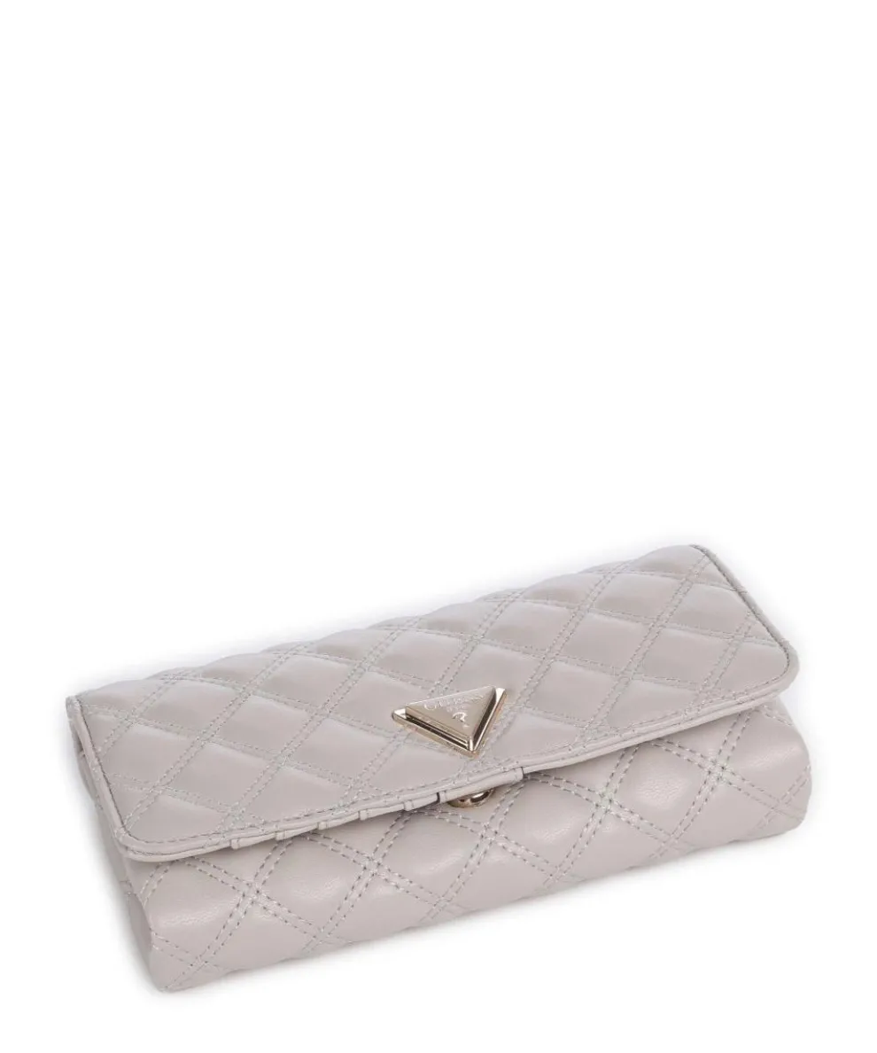 Giully Geldbörse Lederimitat taupe