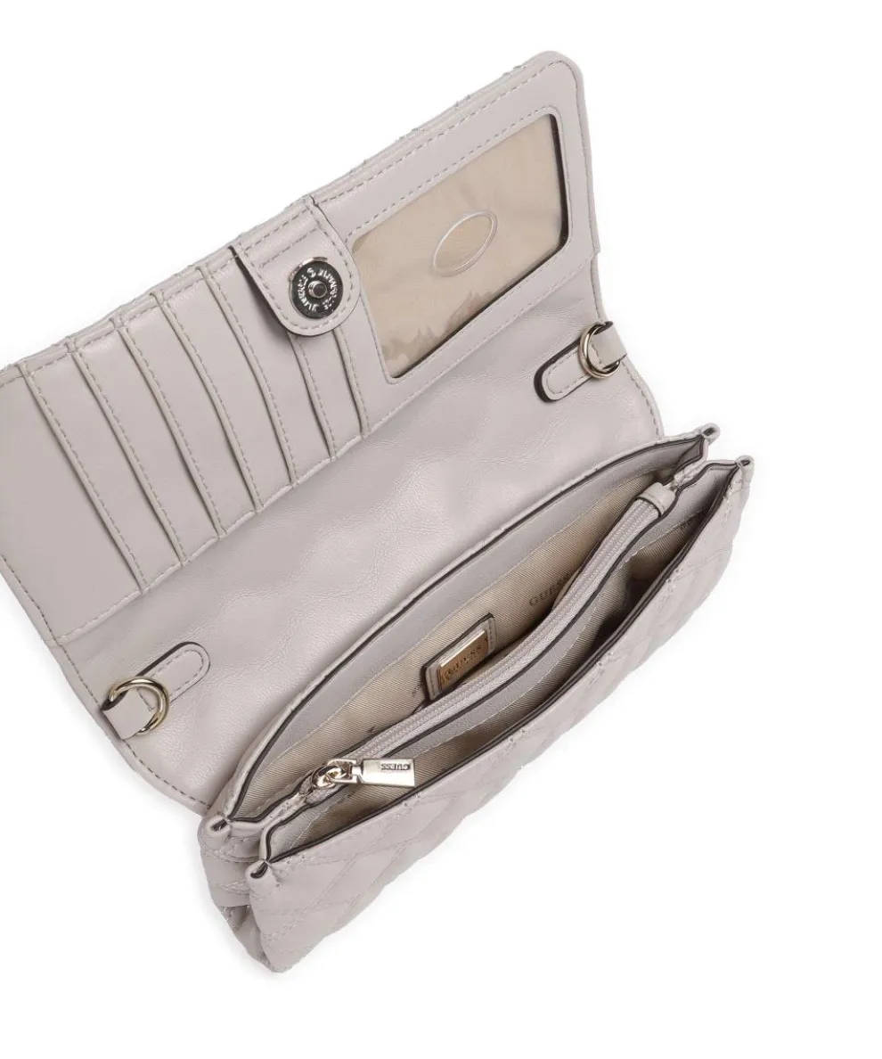 Giully Geldbörse Lederimitat taupe