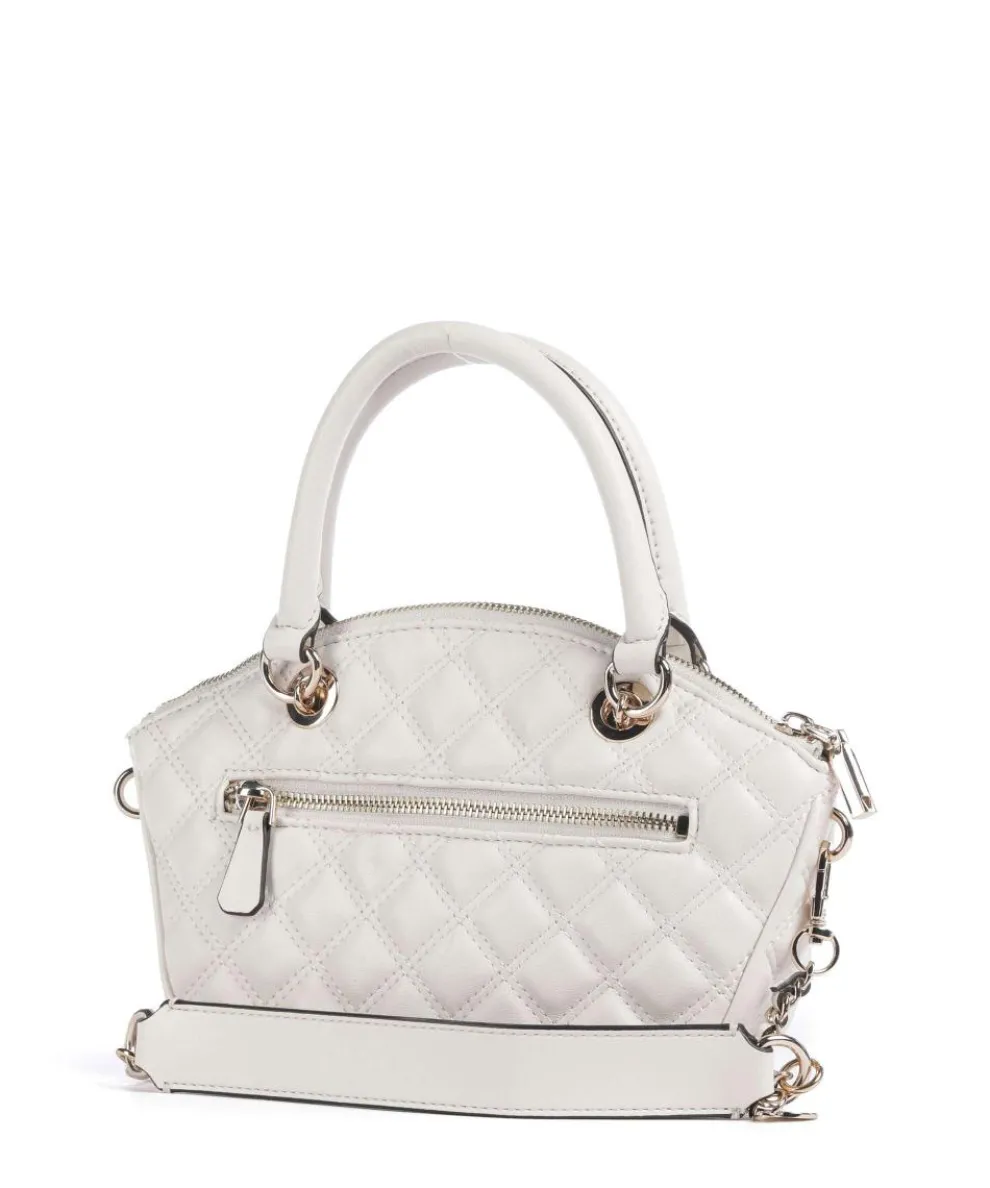 Giully Handtasche Lederimitat elfenbein