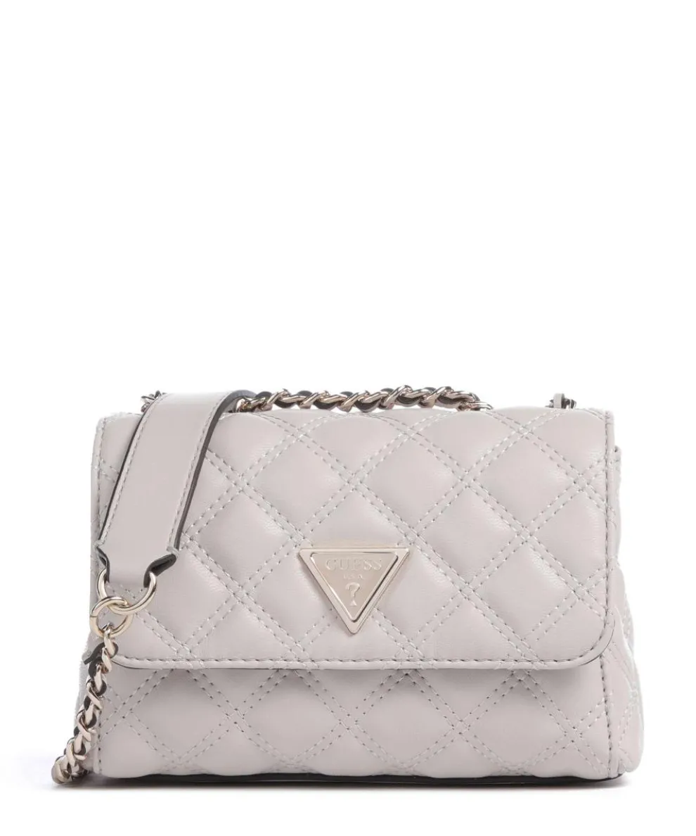 Giully Mini Schultertasche Lederimitat taupe