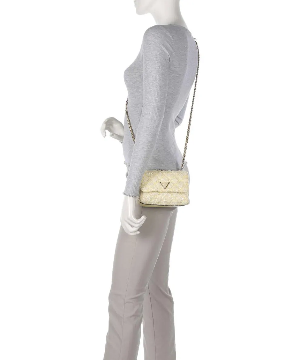 Giully Schultertasche Textil gelb