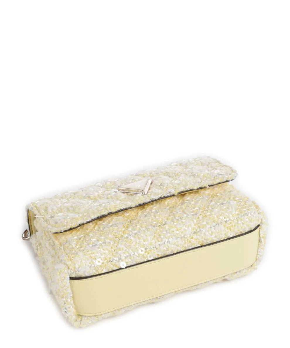 Giully Schultertasche Textil gelb