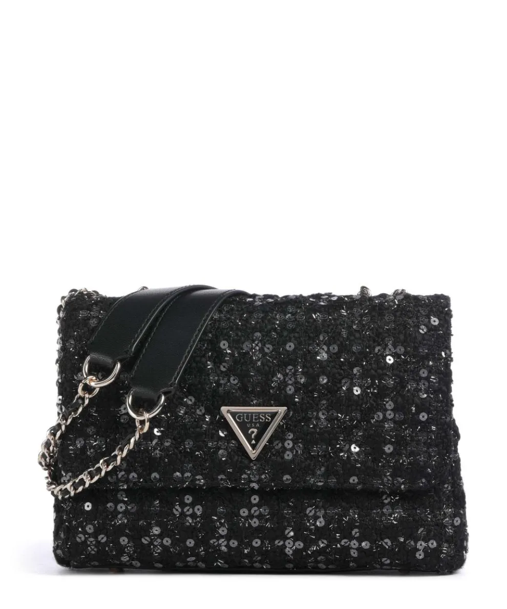 Giully Schultertasche Textil schwarz