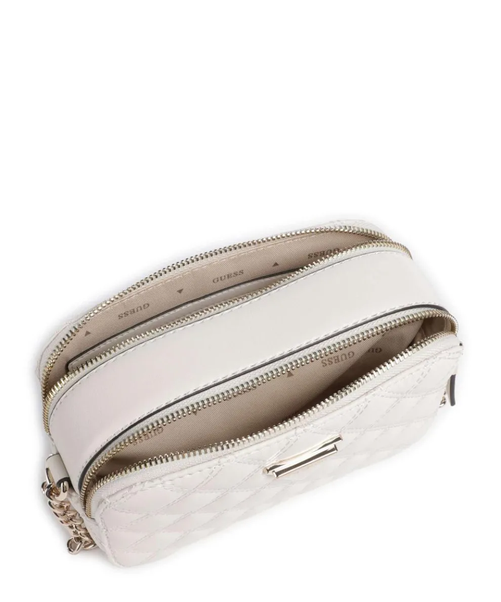 Giully Umhängetasche Lederimitat elfenbein