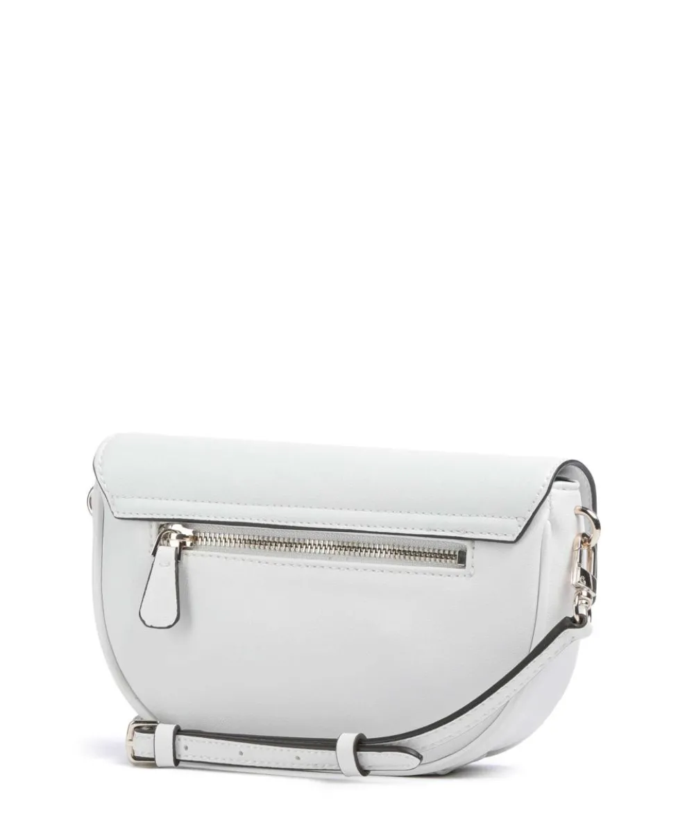 Cerelia Schultertasche Lederimitat weiß