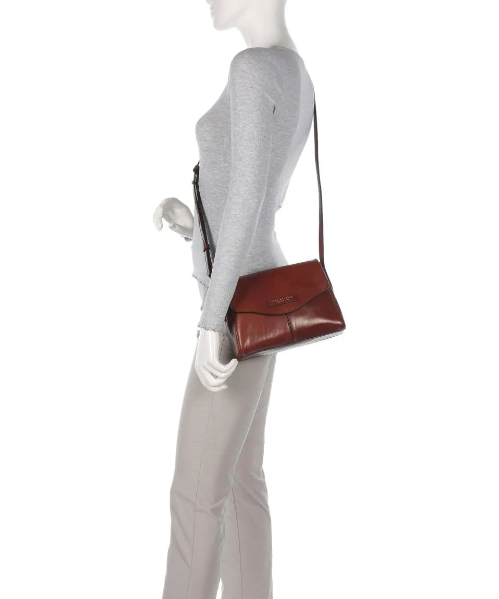 Gloria Umhängetasche Rindsleder braun