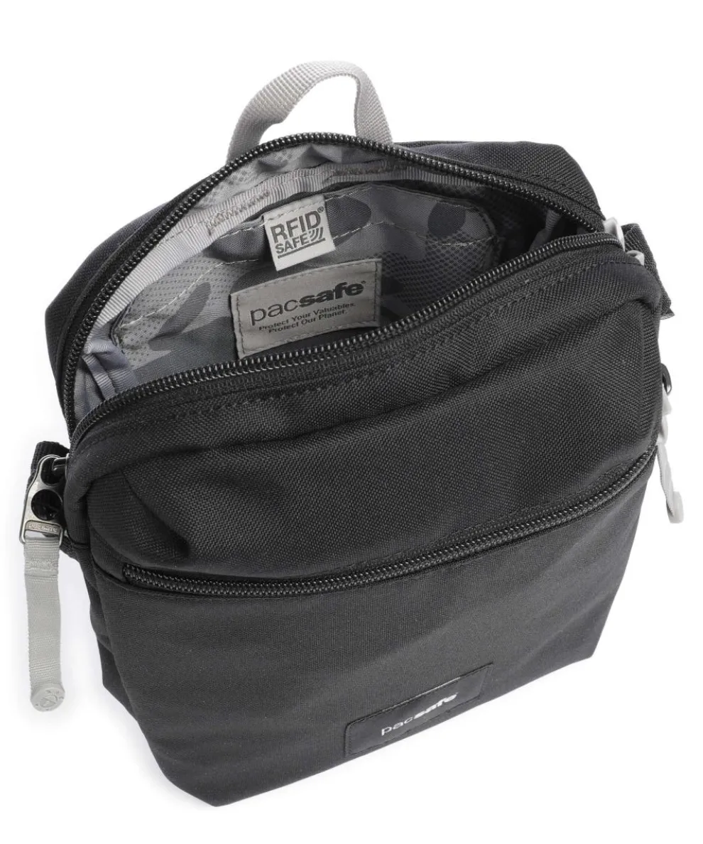 Go Festival Umhängetasche recyceltes Polyester schwarz