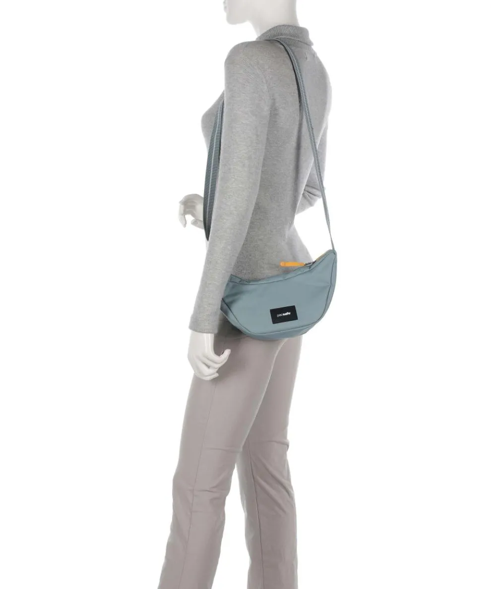 Go Lunar Umhängetasche recyceltes Polyester blaugrau