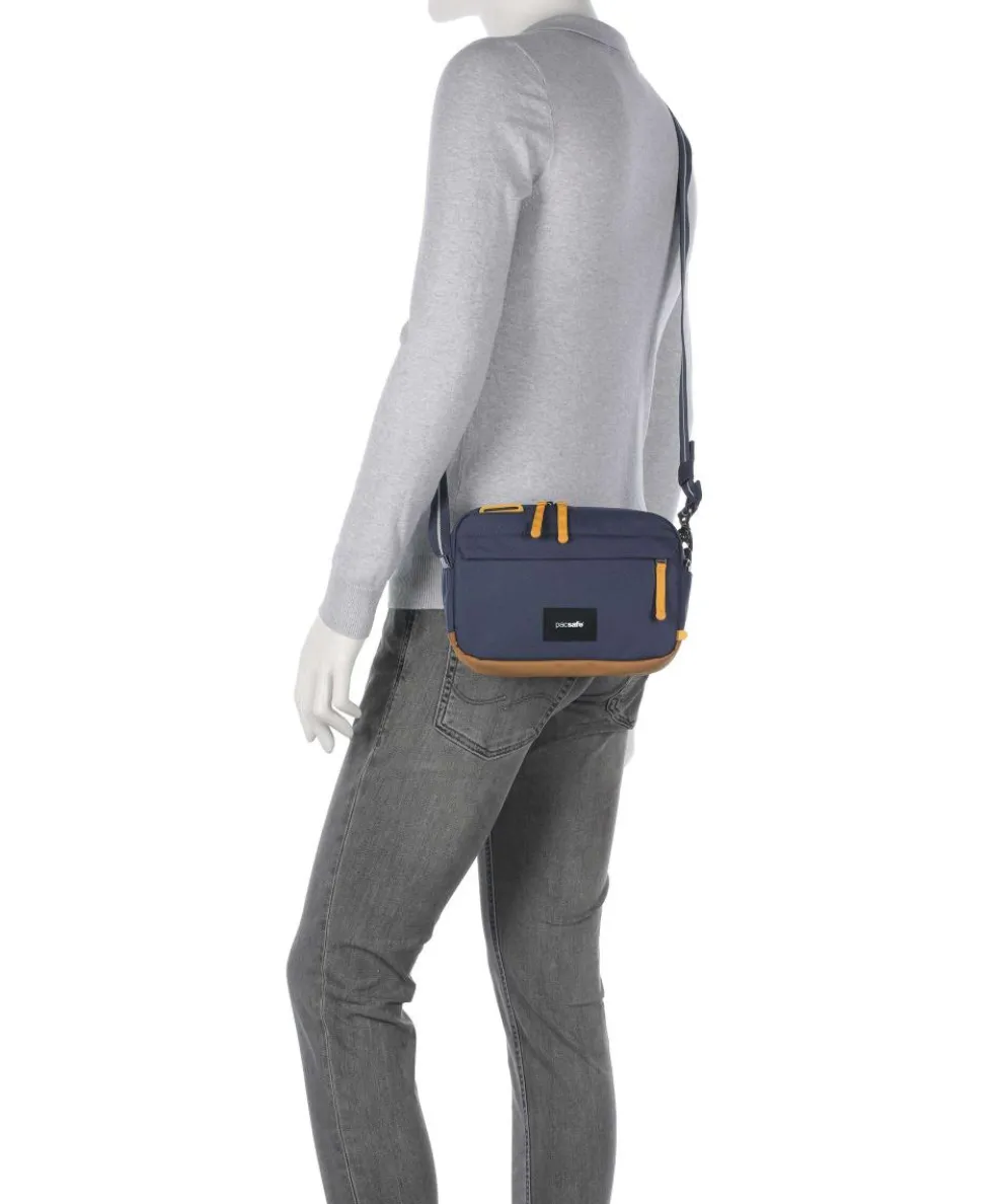 Go Umhängetasche recyceltes Polyester dunkelblau