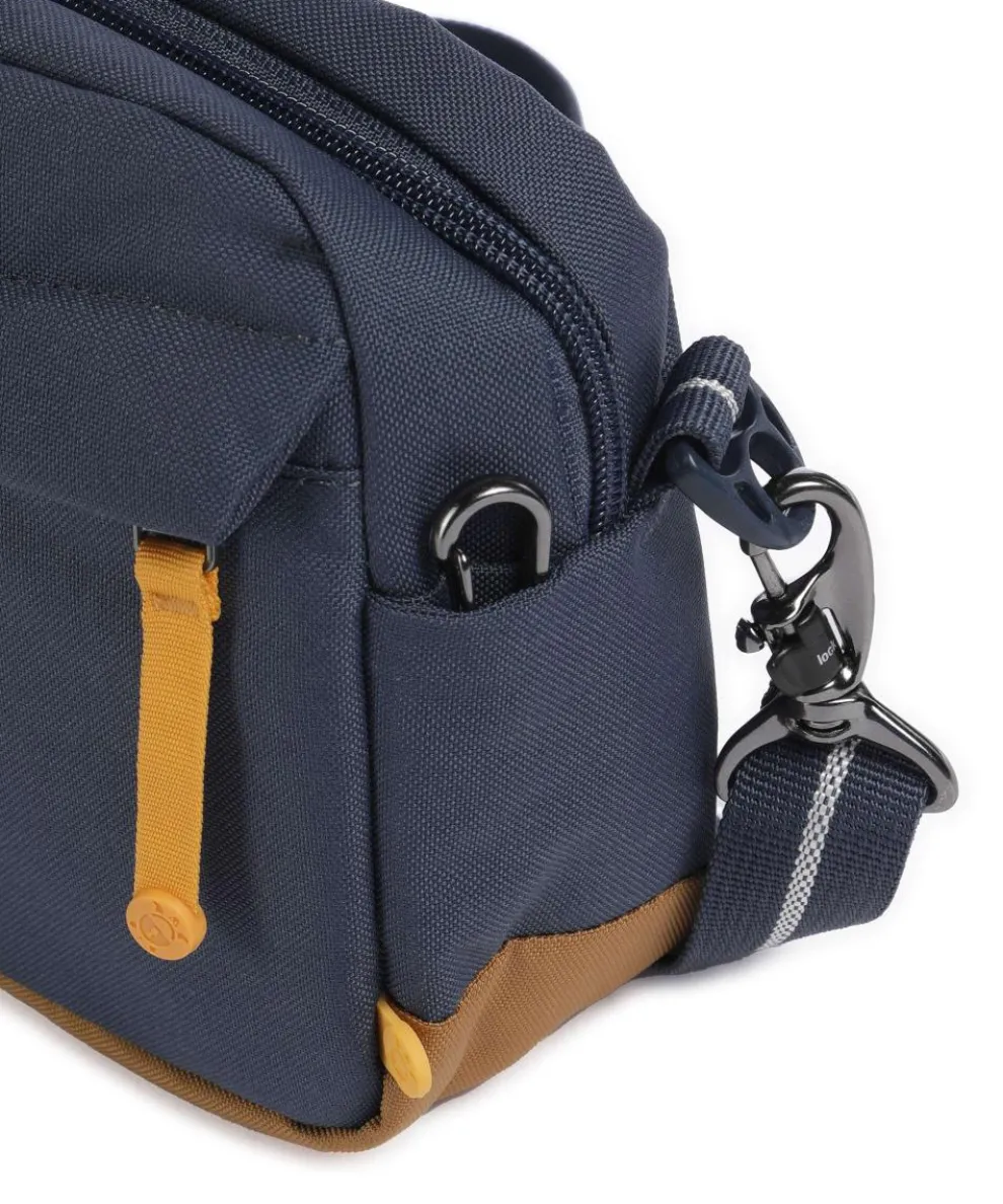 Go Umhängetasche recyceltes Polyester dunkelblau