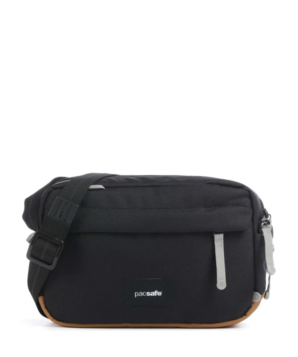 Go Umhängetasche recyceltes Polyester schwarz