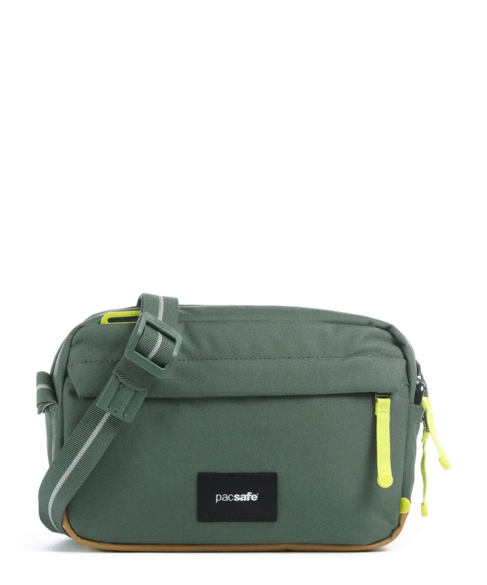 Go Umhängetasche recyceltes Polyester dunkelgrün