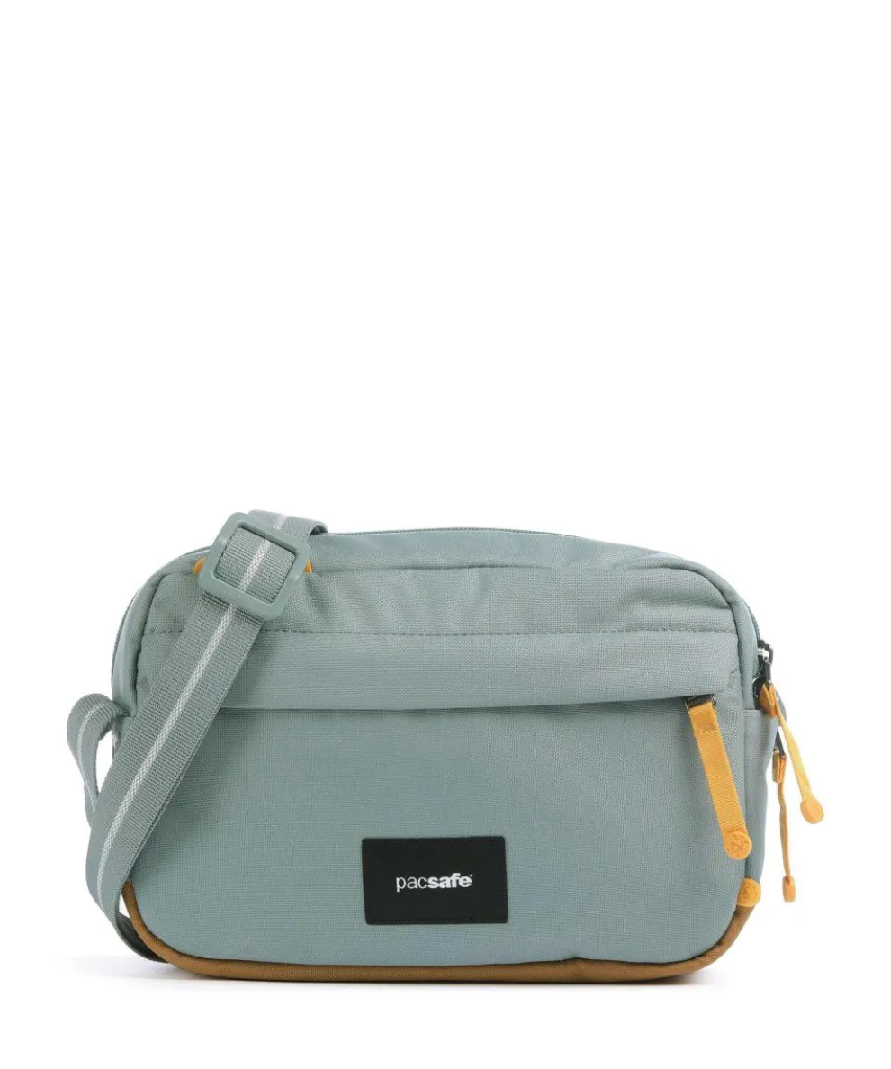 Go Umhängetasche recyceltes Polyester blaugrau