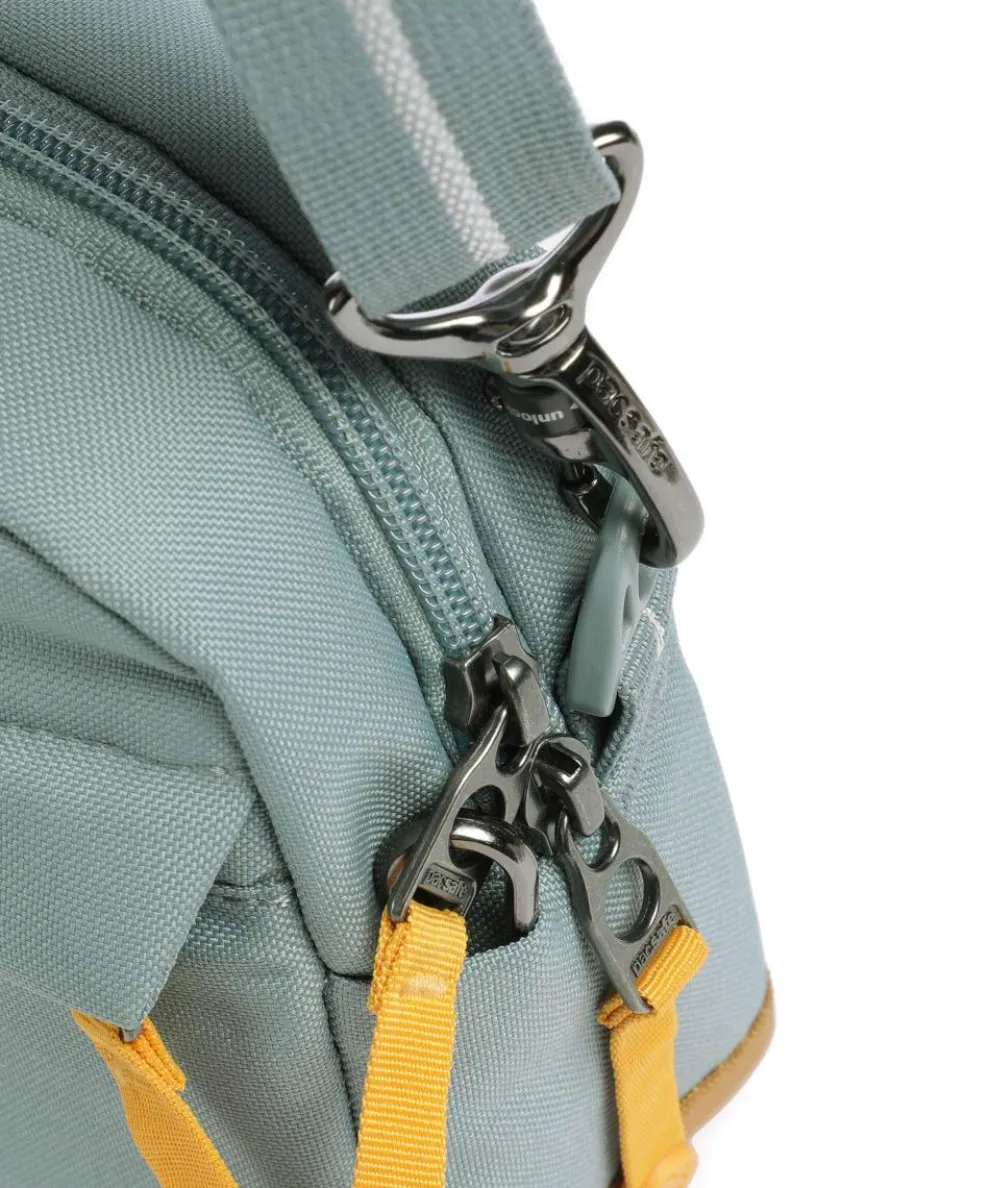 Go Umhängetasche recyceltes Polyester blaugrau