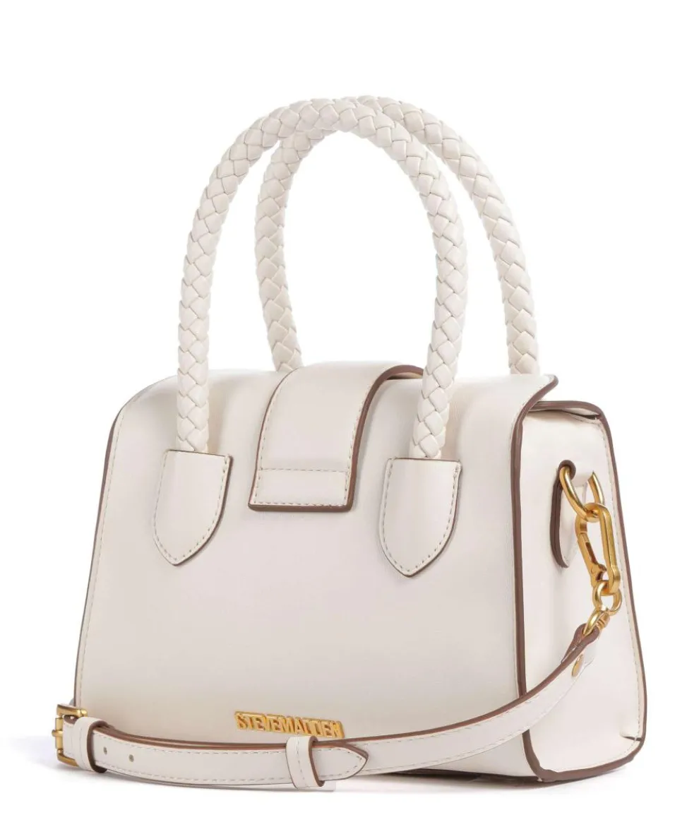 BOHAN Handtasche Lederimitat elfenbein