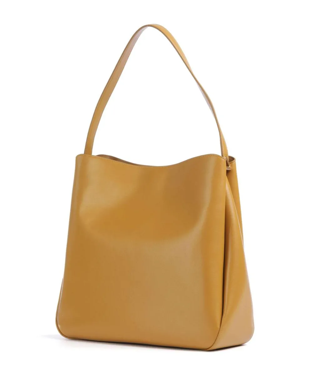 Grace Beuteltasche fein genarbtes Rindsleder braun