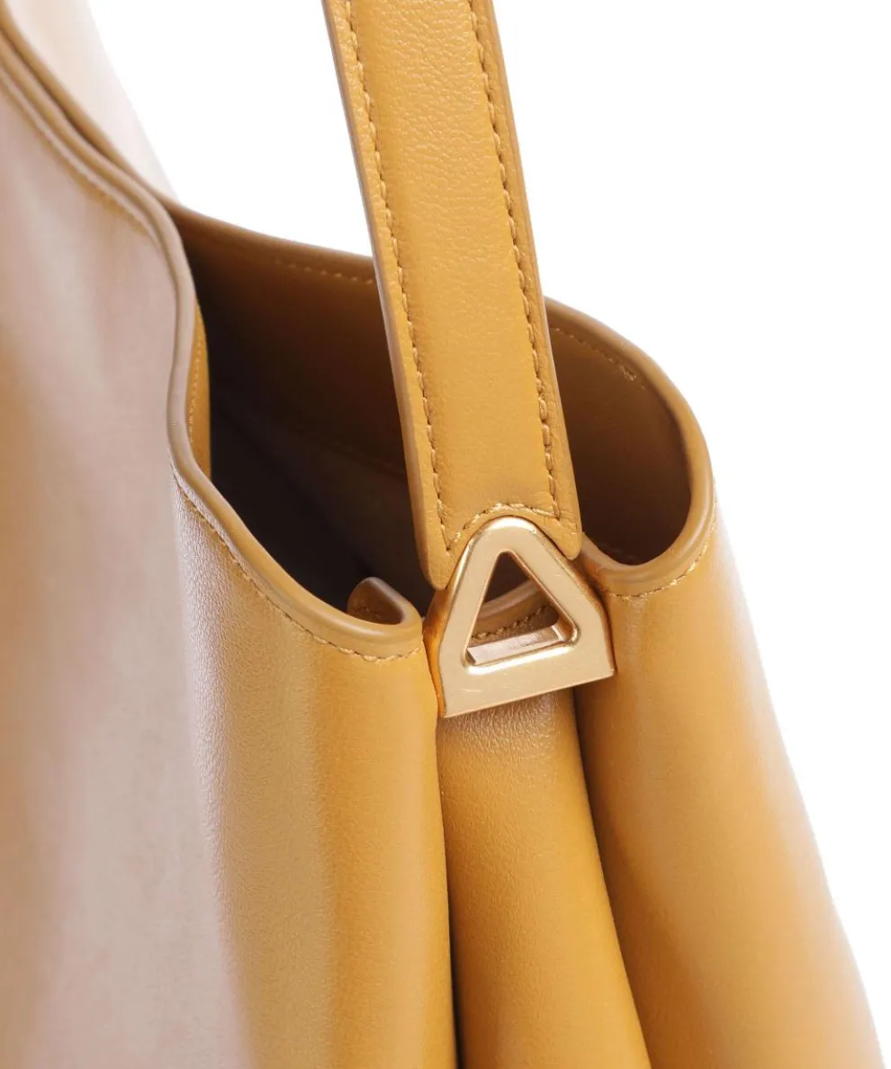 Grace Beuteltasche fein genarbtes Rindsleder braun