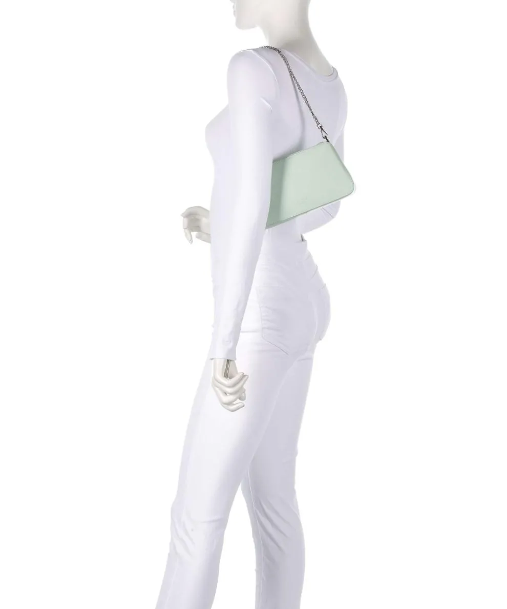 Grace Schultertasche fein genarbtes Rindsleder mintgrün