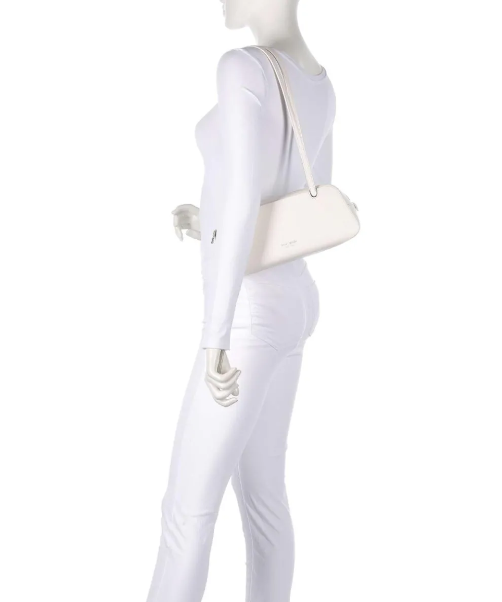 Grace Schultertasche fein genarbtes Rindsleder creme