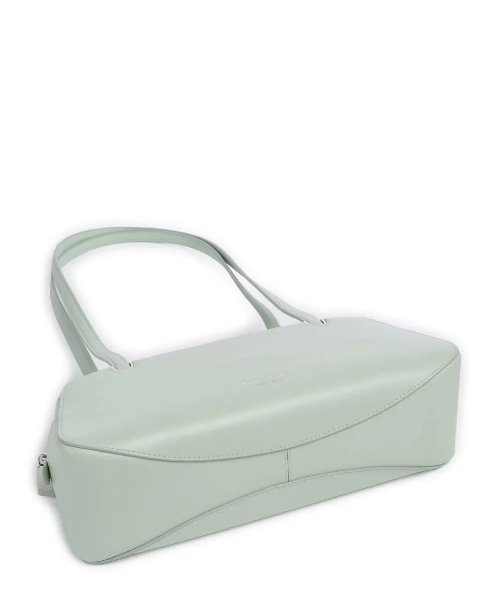 Grace Schultertasche fein genarbtes Rindsleder mintgrün