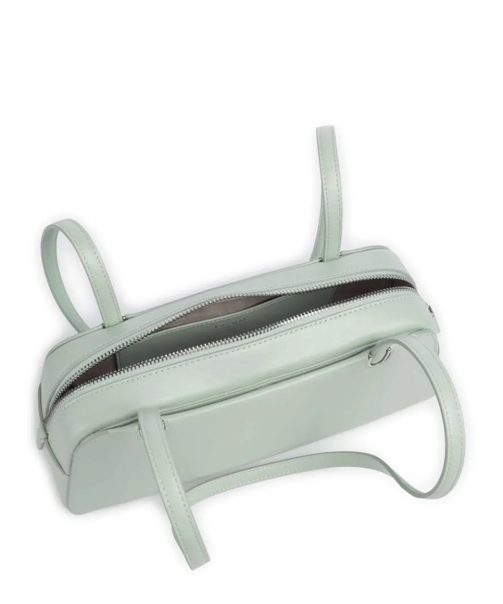 Grace Schultertasche fein genarbtes Rindsleder mintgrün