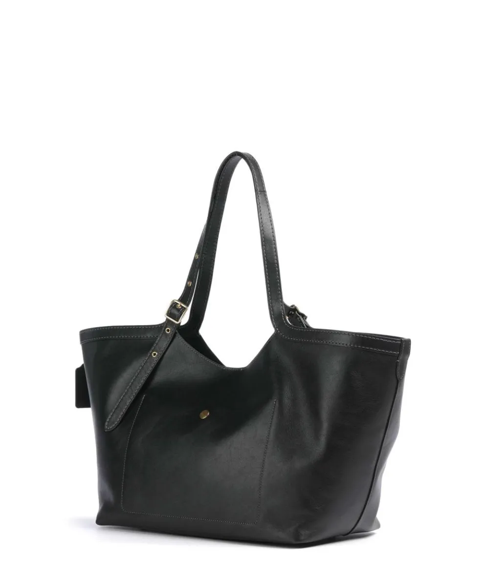 Gramercy Shopper fein genarbtes Rindsleder schwarz