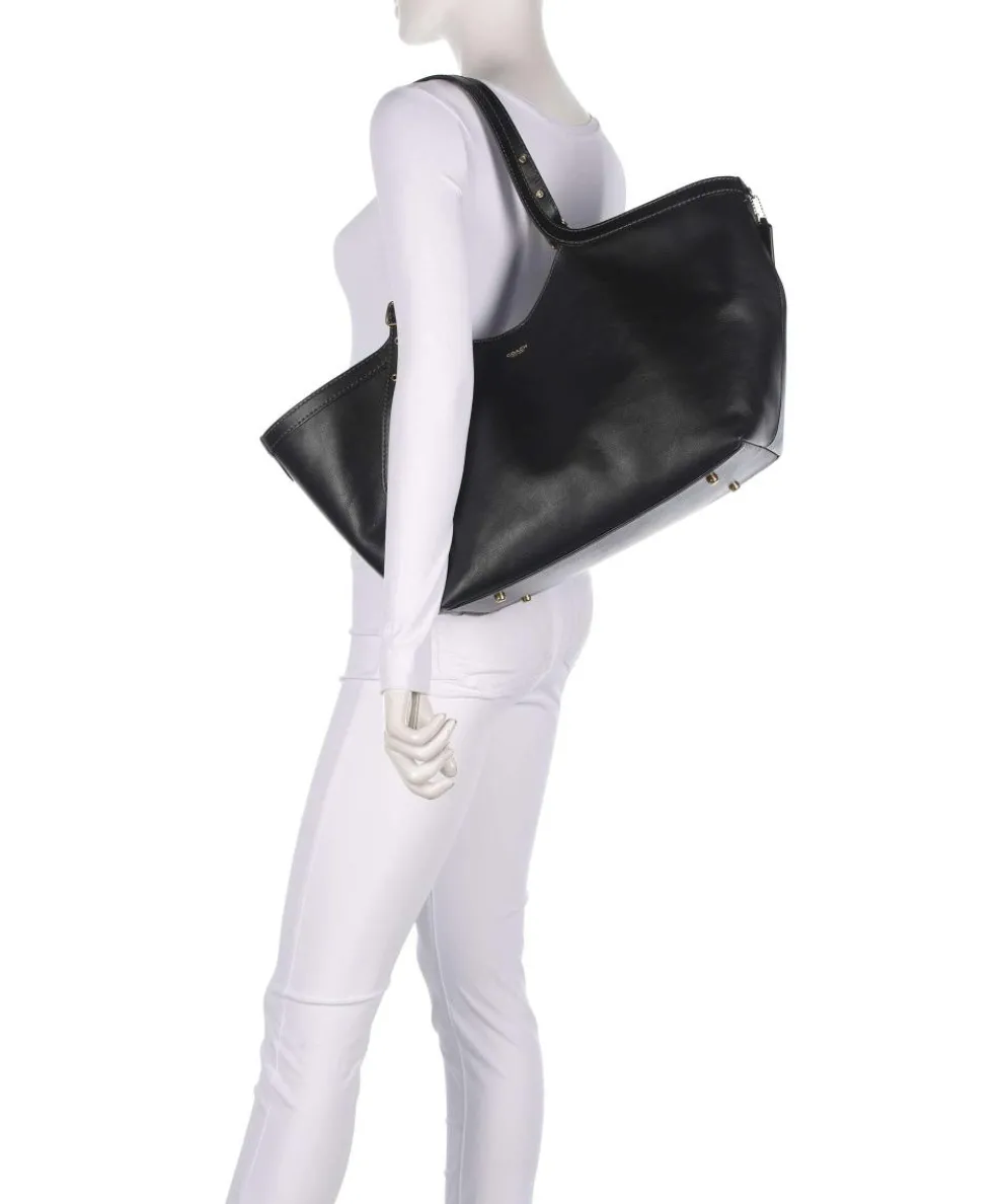 Gramercy Shopper fein genarbtes Rindsleder schwarz