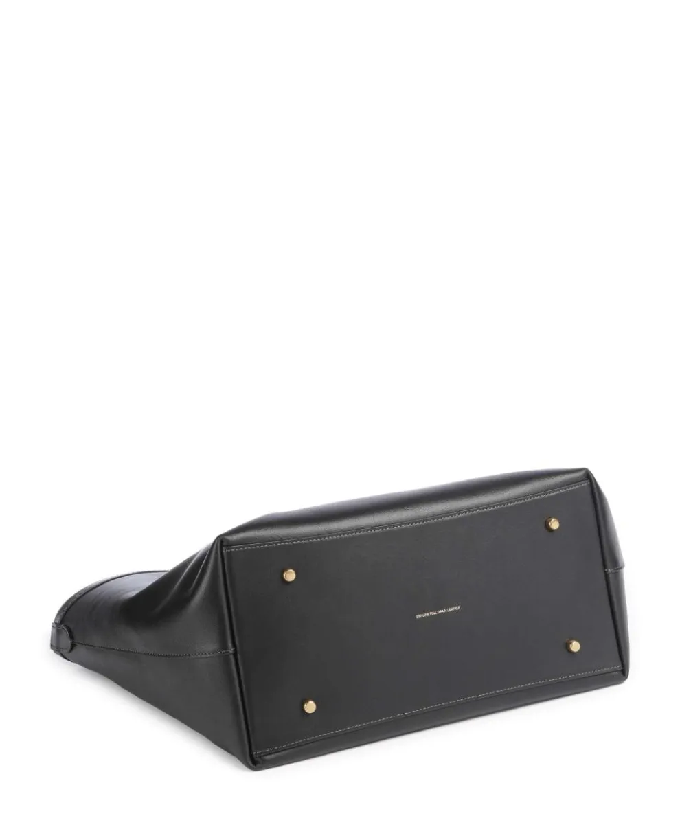 Gramercy Shopper fein genarbtes Rindsleder schwarz