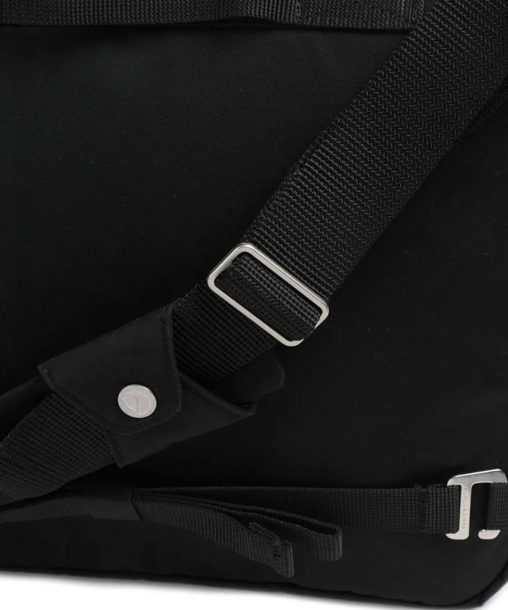 Greenland Kuriertasche 15″ Bio-Baumwolle, recyceltes Polyester schwarz