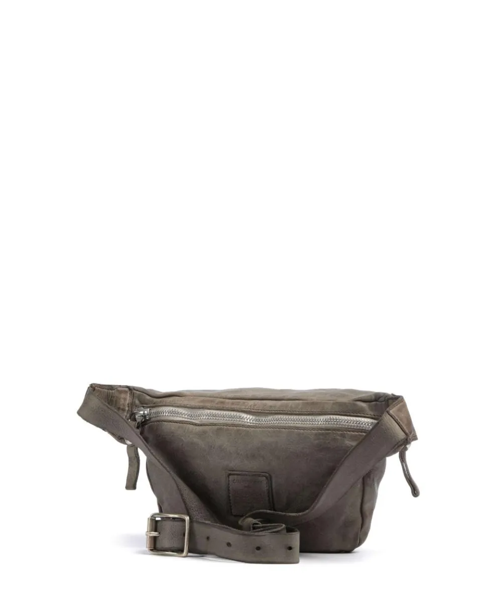 Gürteltasche fein genarbtes Rindsleder taupe