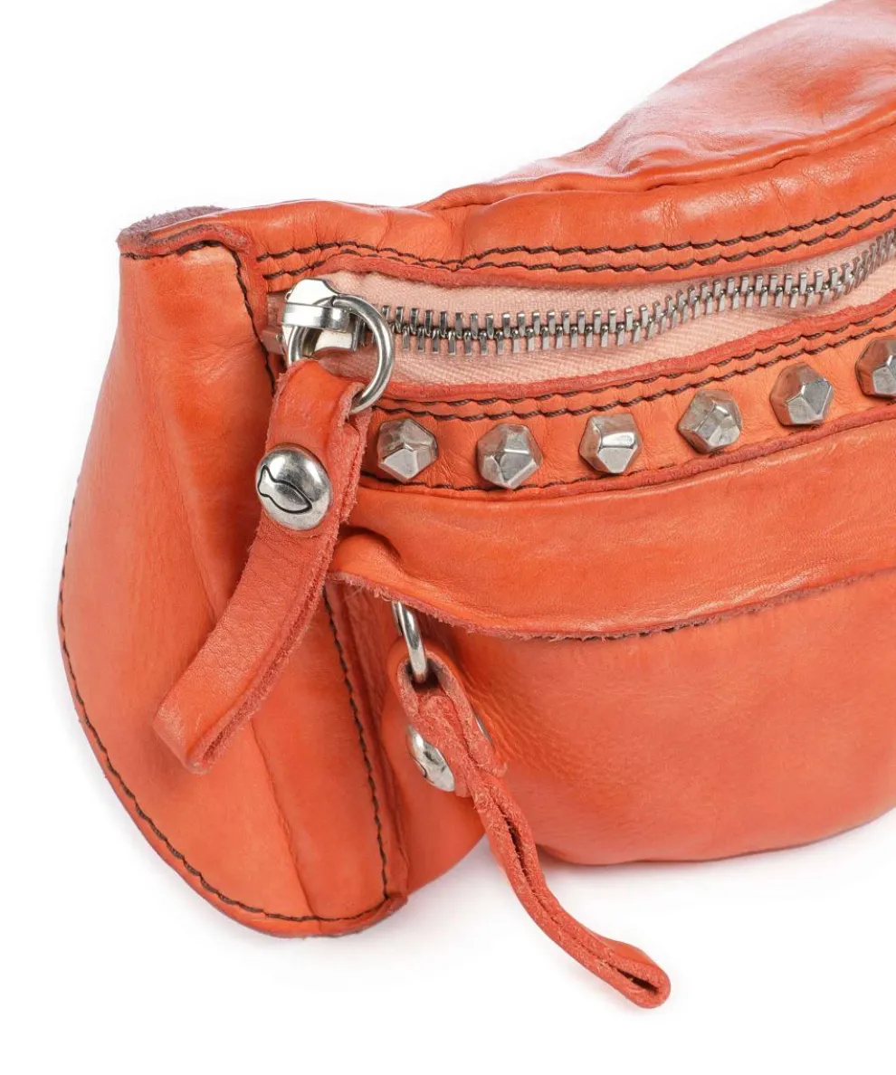 Gürteltasche Rindsleder orange