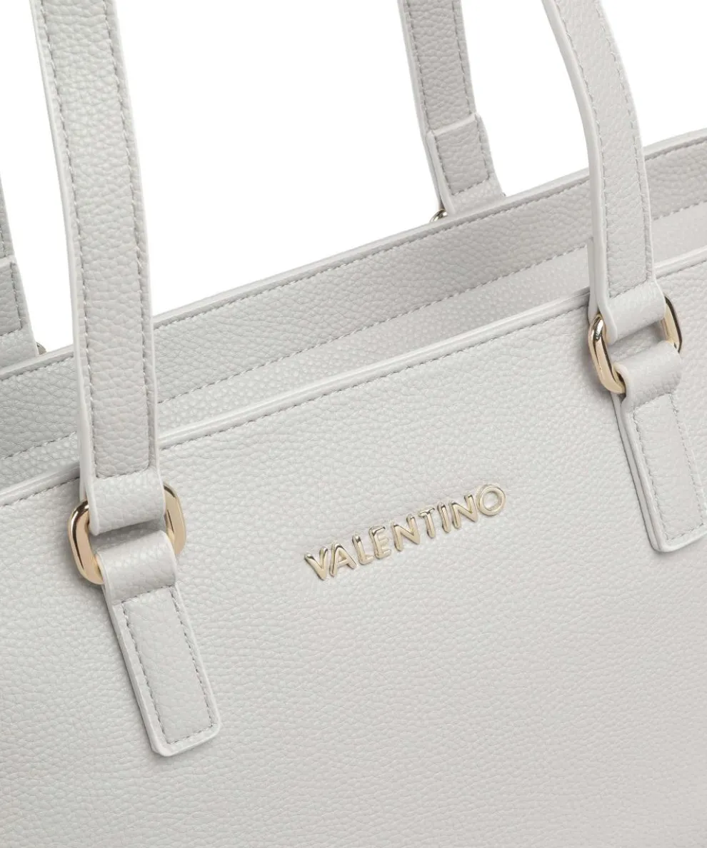 Never Shopper Lederimitat hellgrau