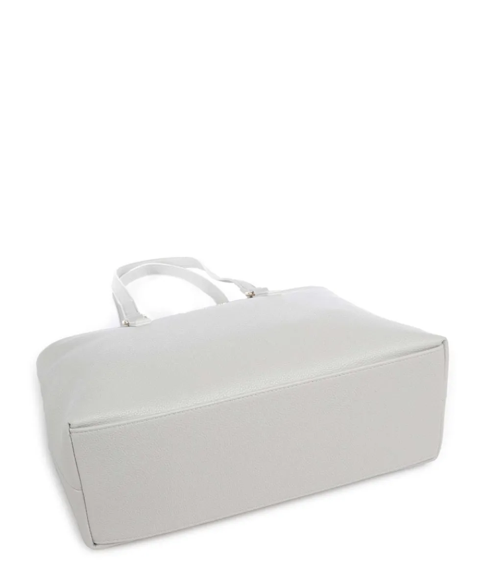 Never Shopper Lederimitat hellgrau