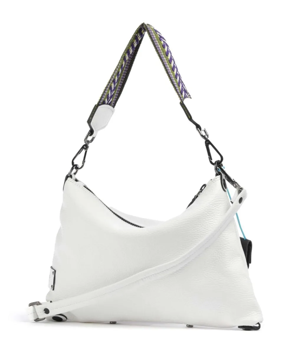 Guadalupe Filippa Beuteltasche genarbtes Kalbsleder weiß