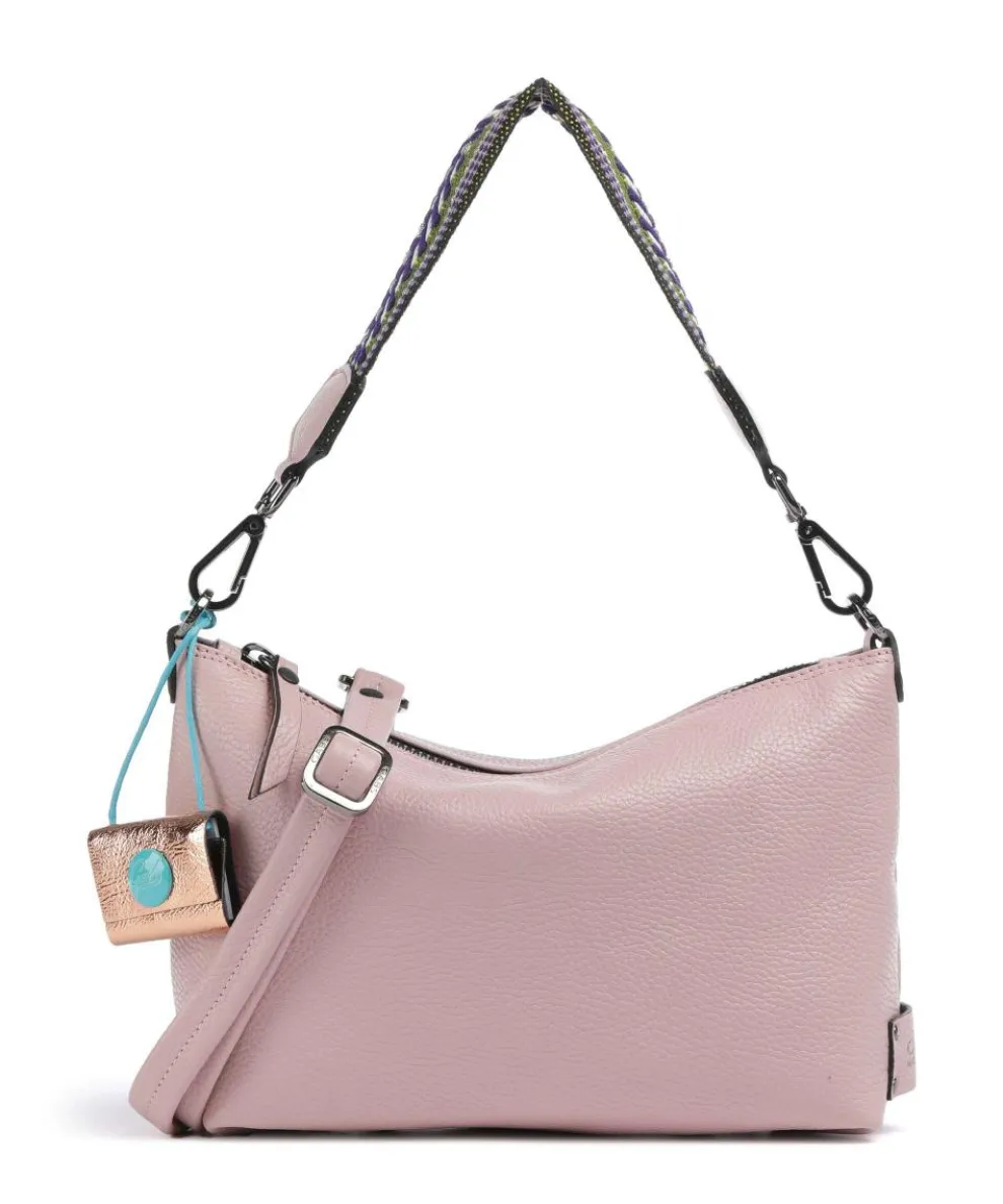 Guadalupe Filippa Beuteltasche genarbtes Kalbsleder rosa