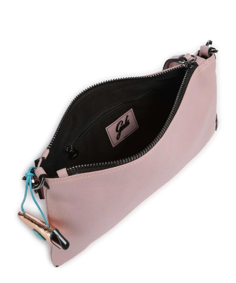 Guadalupe Filippa Beuteltasche genarbtes Kalbsleder rosa