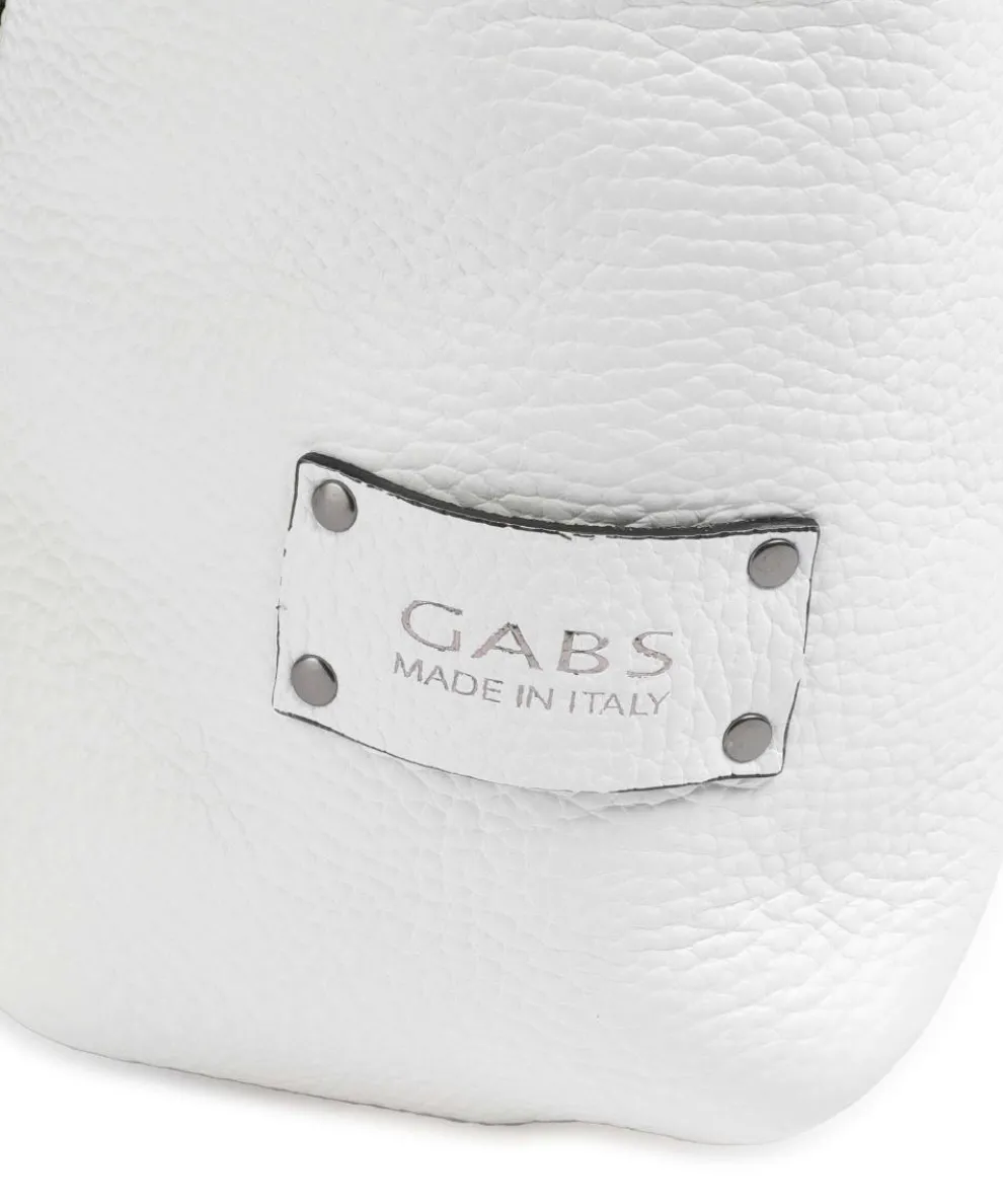 Guadalupe Lydia Shopper genarbtes Kalbsleder weiß