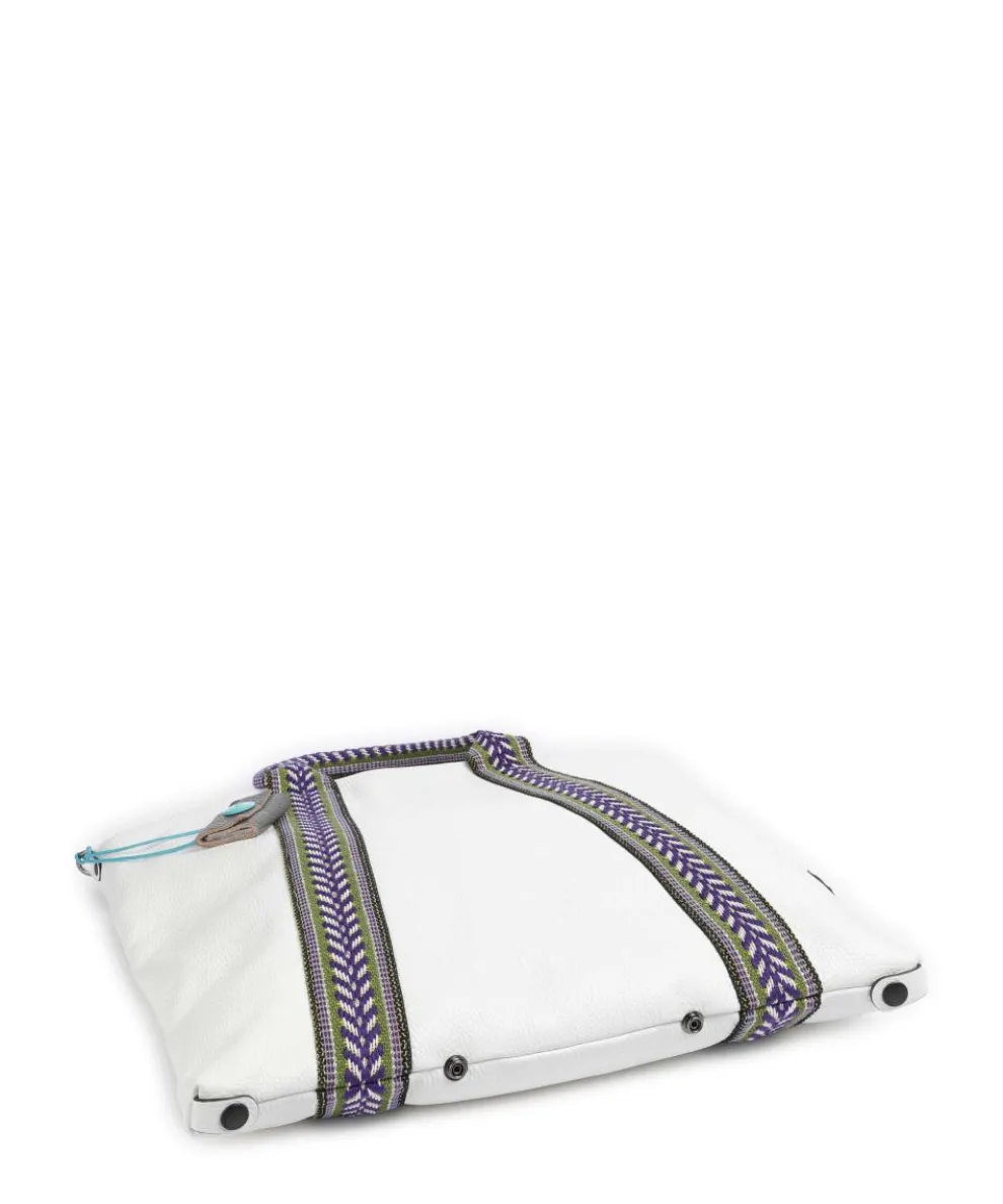 Guadalupe Lydia Shopper genarbtes Kalbsleder weiß