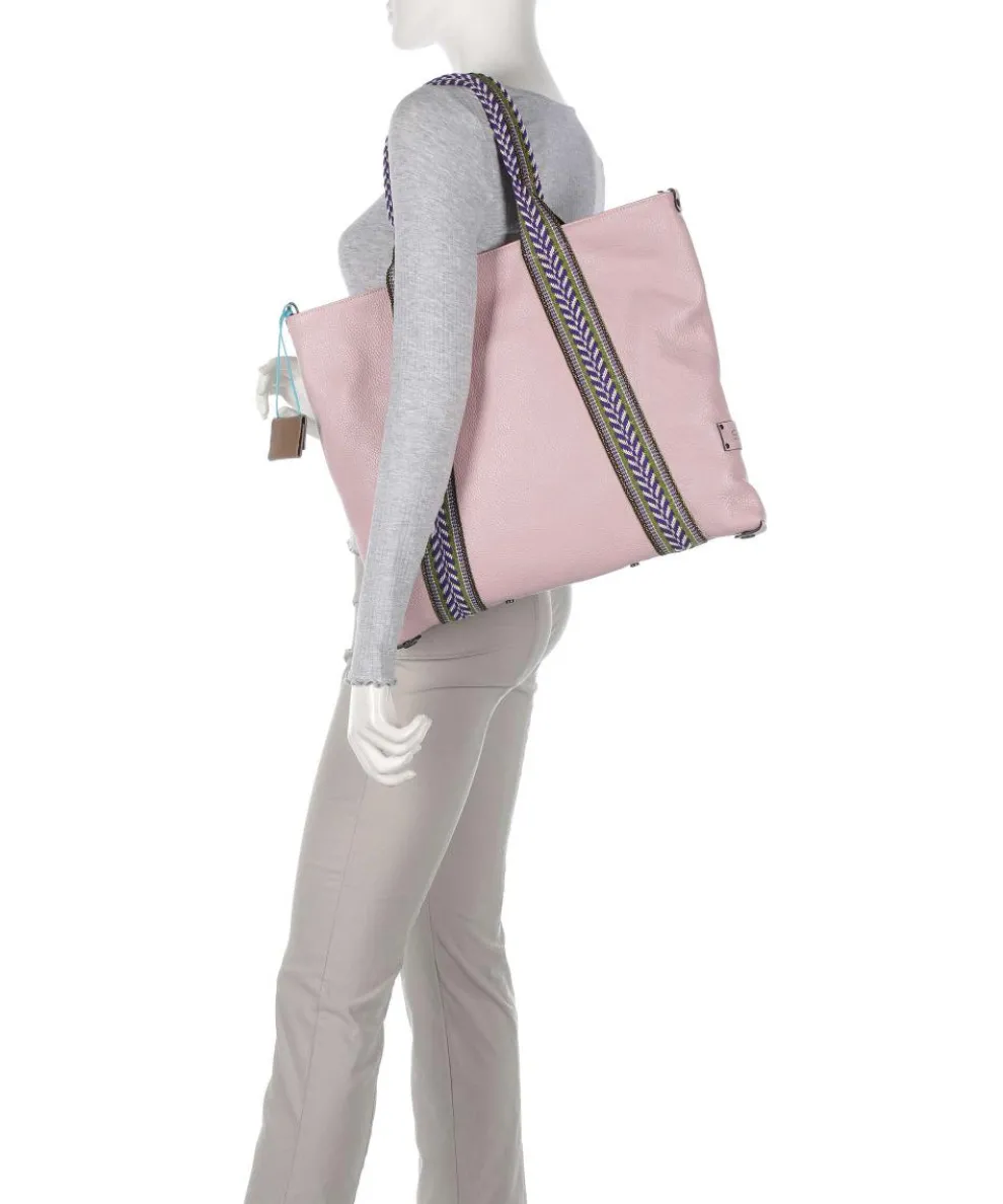 Guadalupe Lydia Shopper genarbtes Kalbsleder rosa