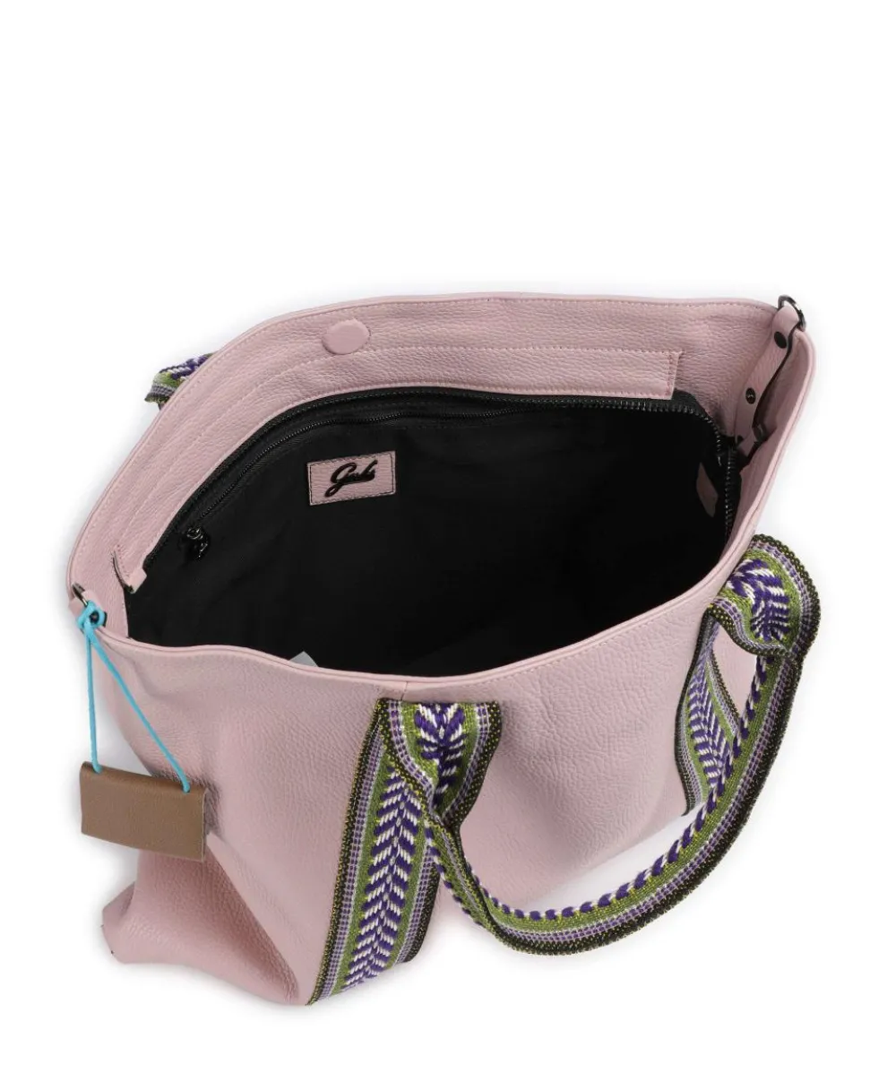 Guadalupe Lydia Shopper genarbtes Kalbsleder rosa