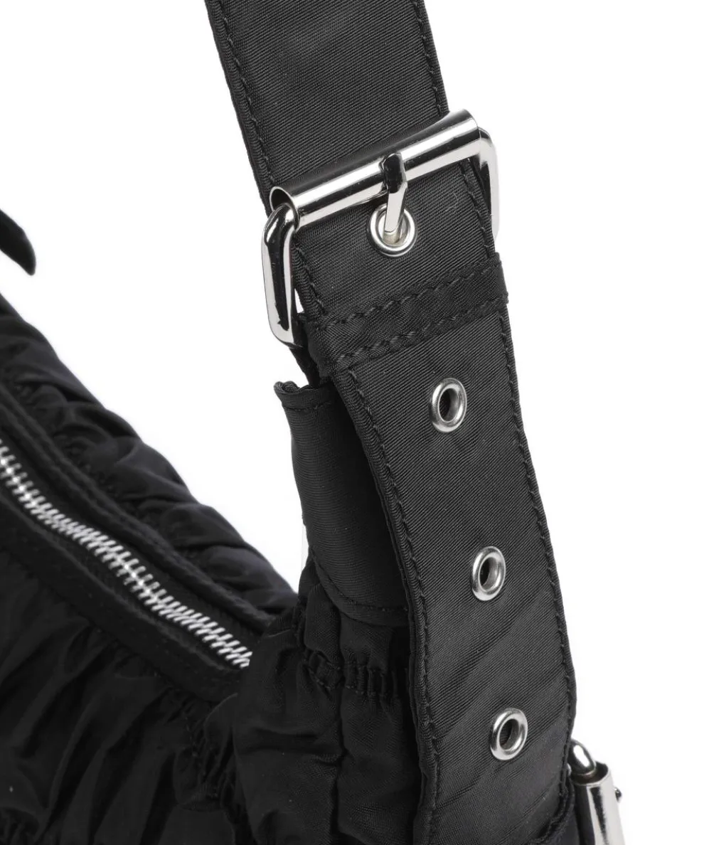 Recycled Nylon Alaska Beuteltasche recyceltes Nylon schwarz