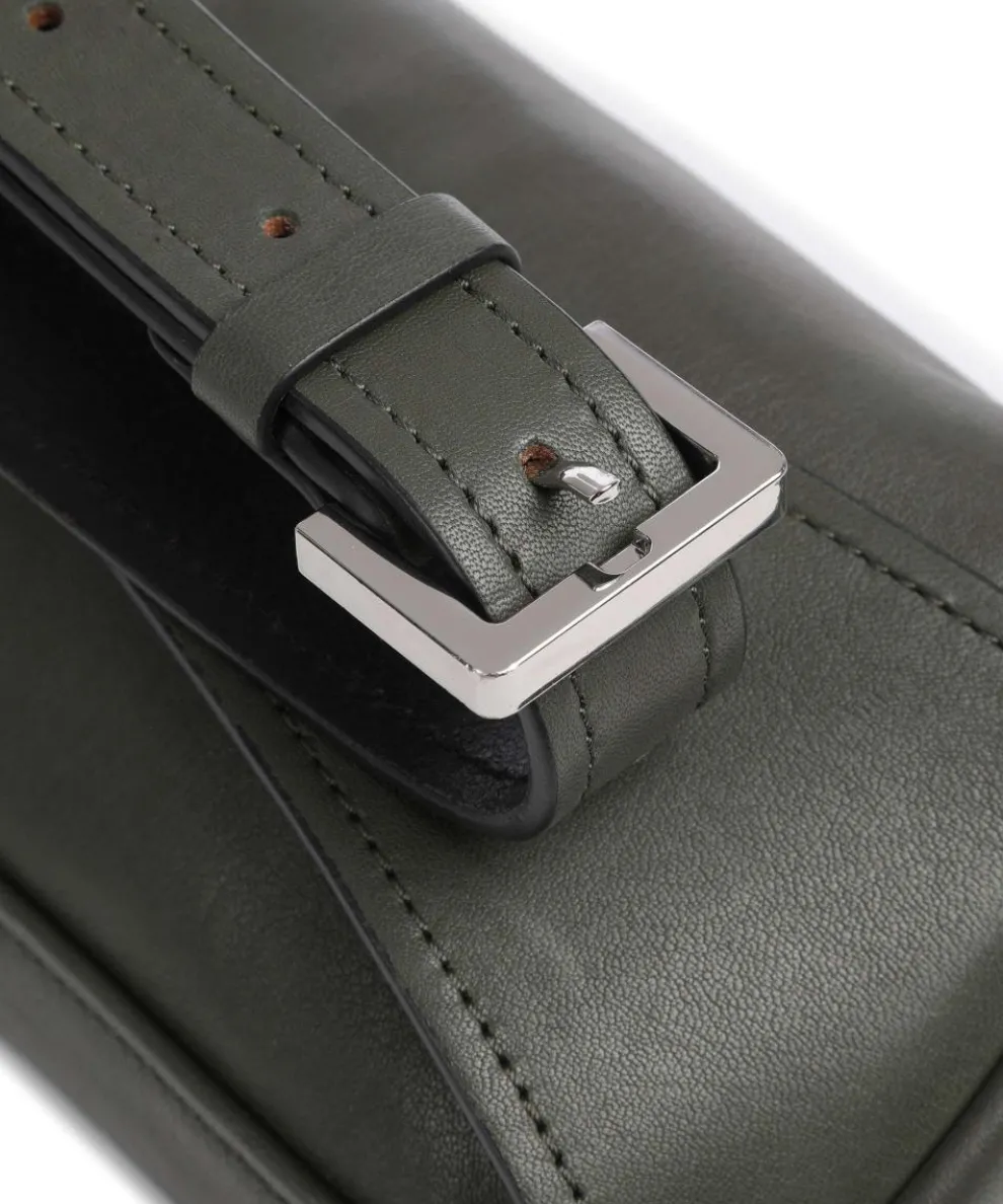 Hera Sheep Natural S Gürteltasche Schafsleder dunkelgrün