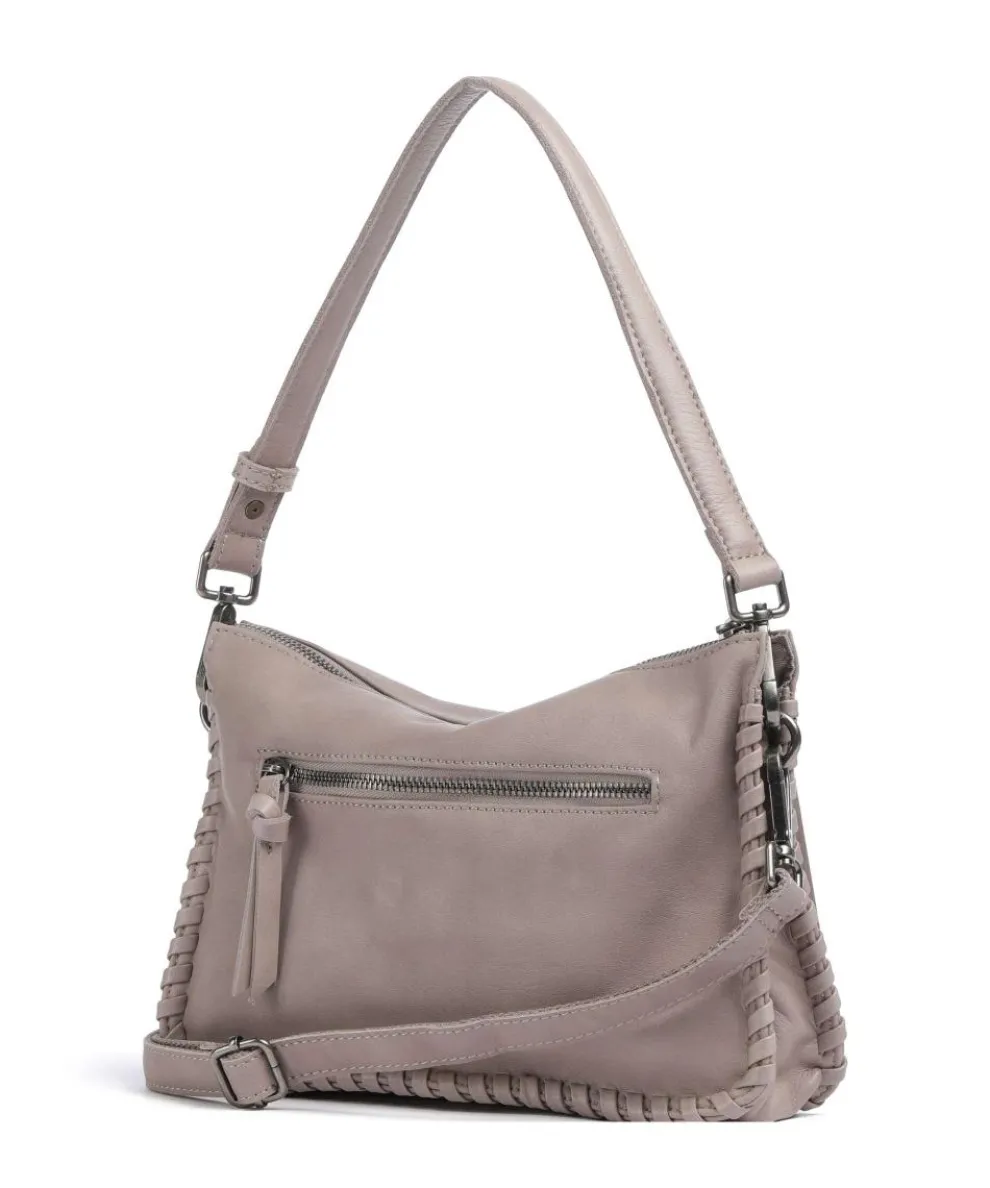 Calm Umhängetasche Leder taupe