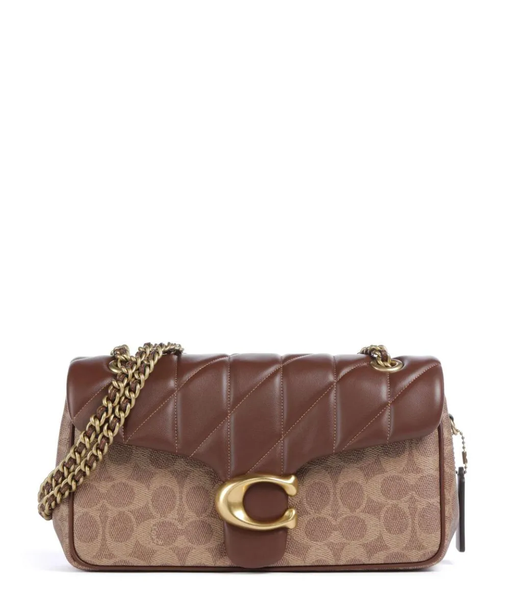 Tabby Signature 26 Schultertasche Canvas braun